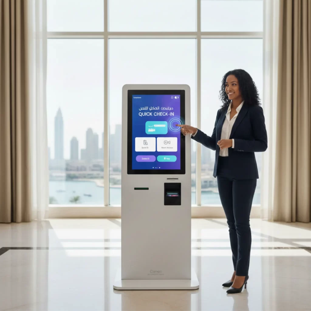 Touch Screen Kiosks in Dubai - Cameo Advertising